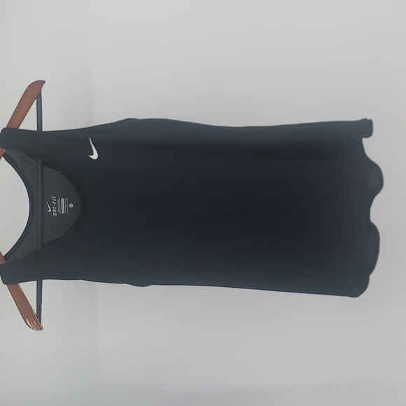 Nike Dri-Fit Loose Black Women's Tank Top - Size Large - Picture 3 of 7